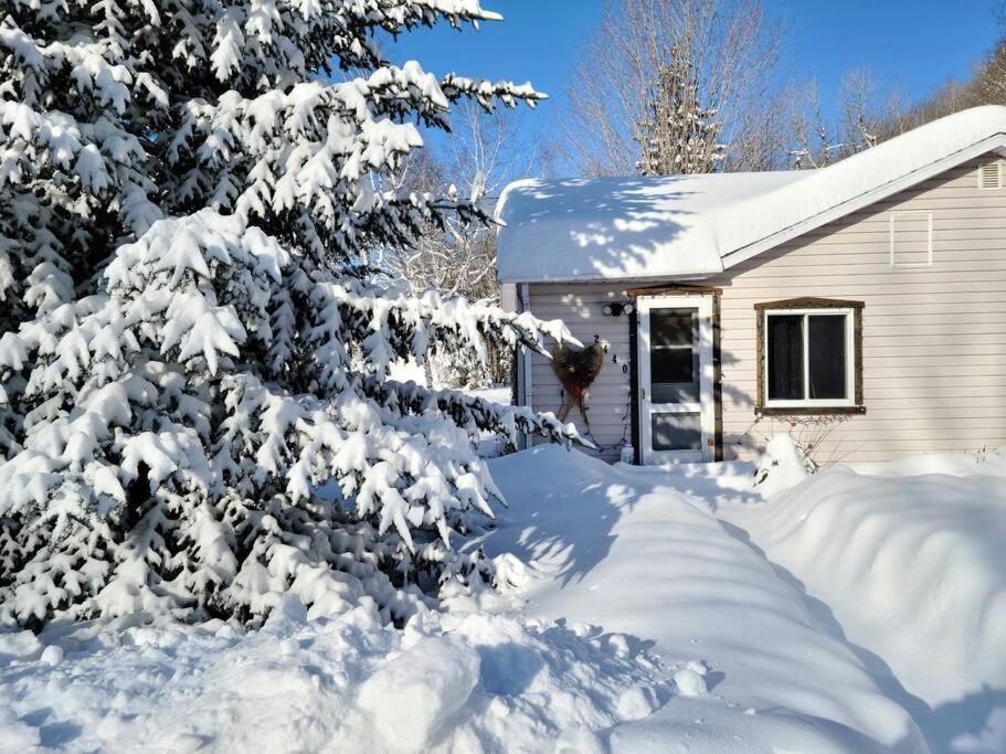 Villa Chalet Falaise By Chalets Nabu Saint-Alexis-des-Monts Exterior foto