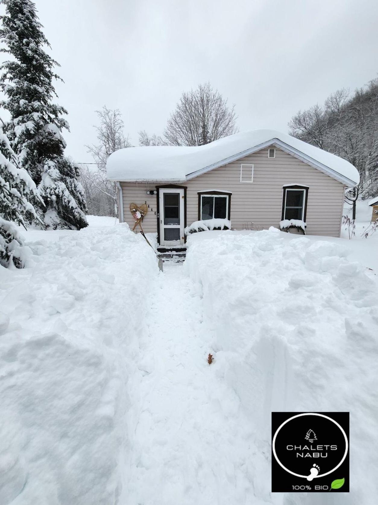 Villa Chalet Falaise By Chalets Nabu Saint-Alexis-des-Monts Exterior foto